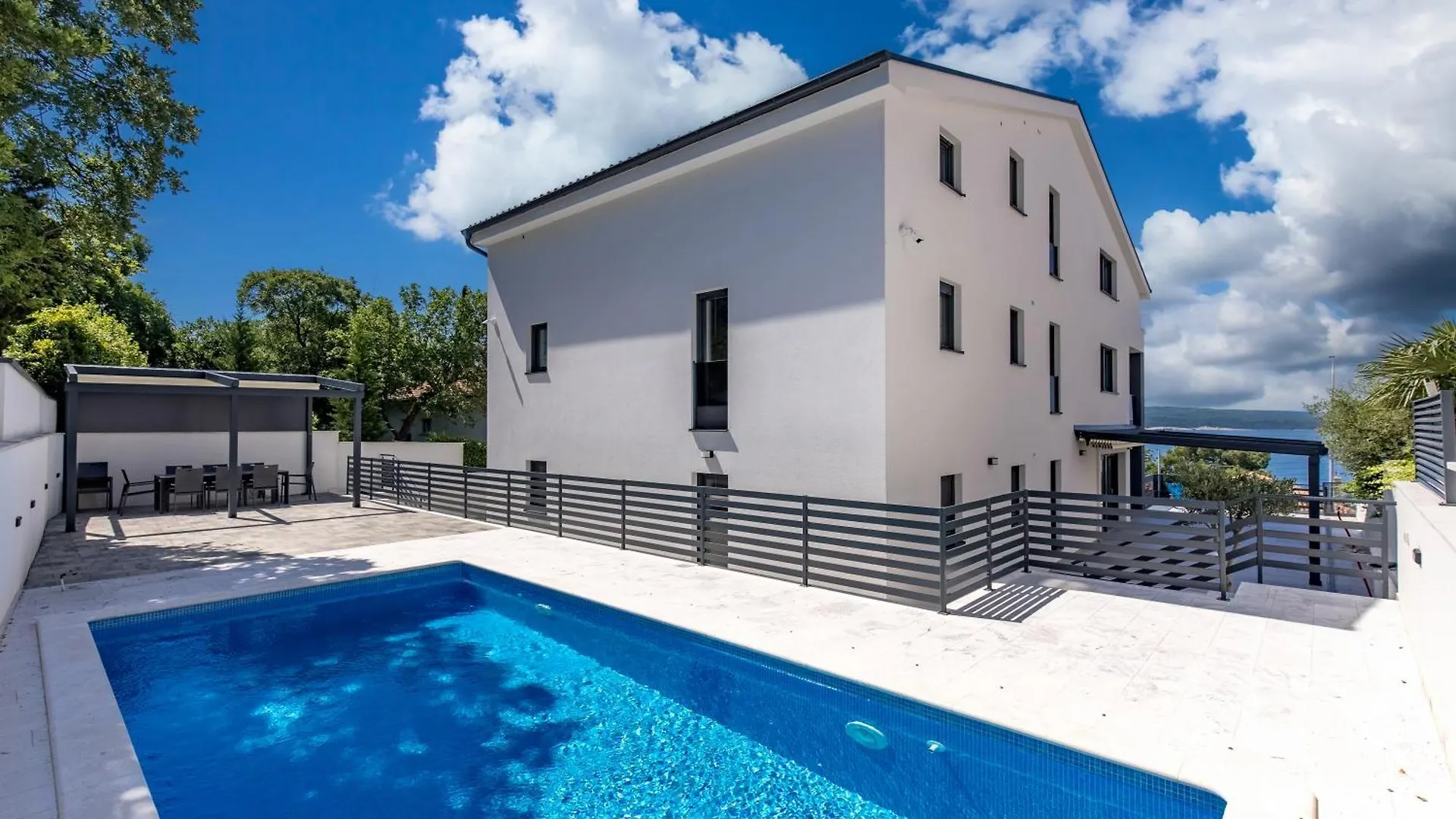 Pool Apartments With Sea View - Happy Rentals Crikvenica