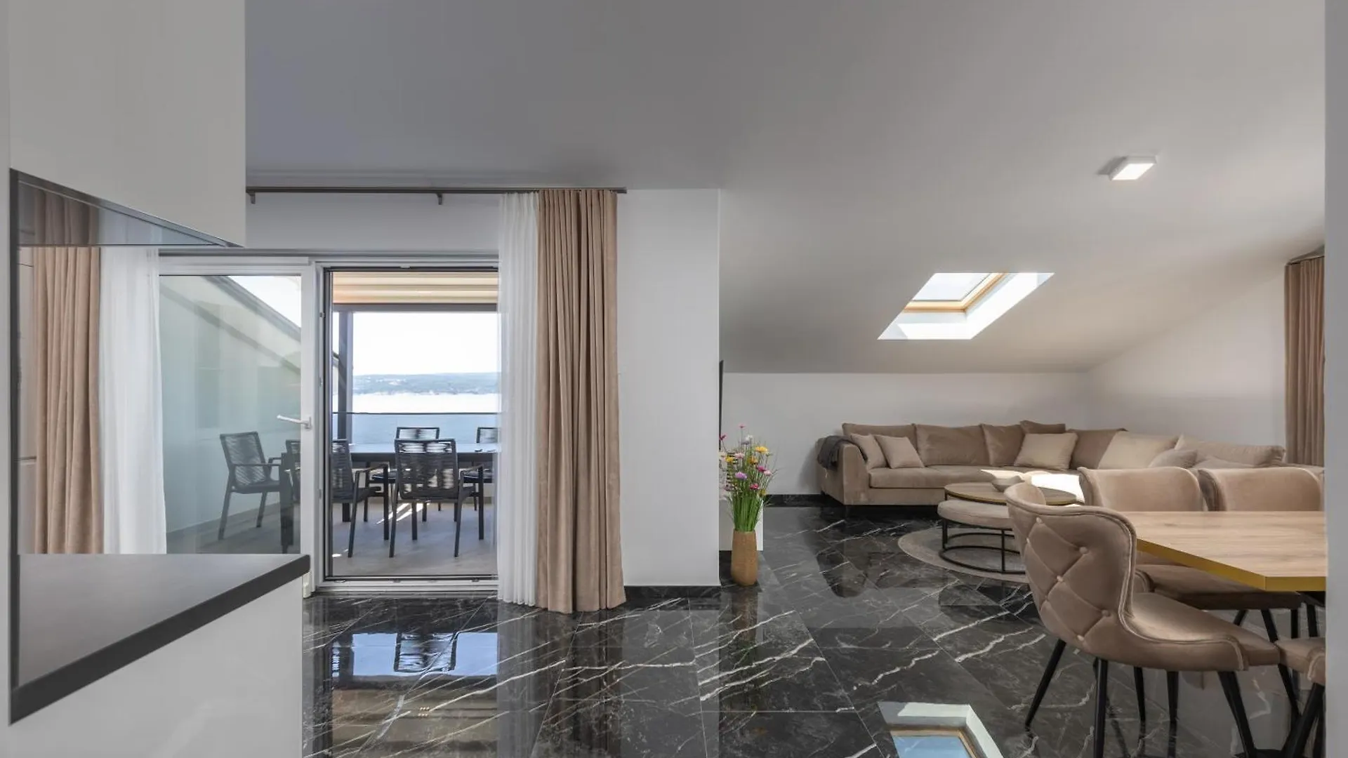 Pool Apartments With Sea View - Happy Rentals Crikvenica Croatia