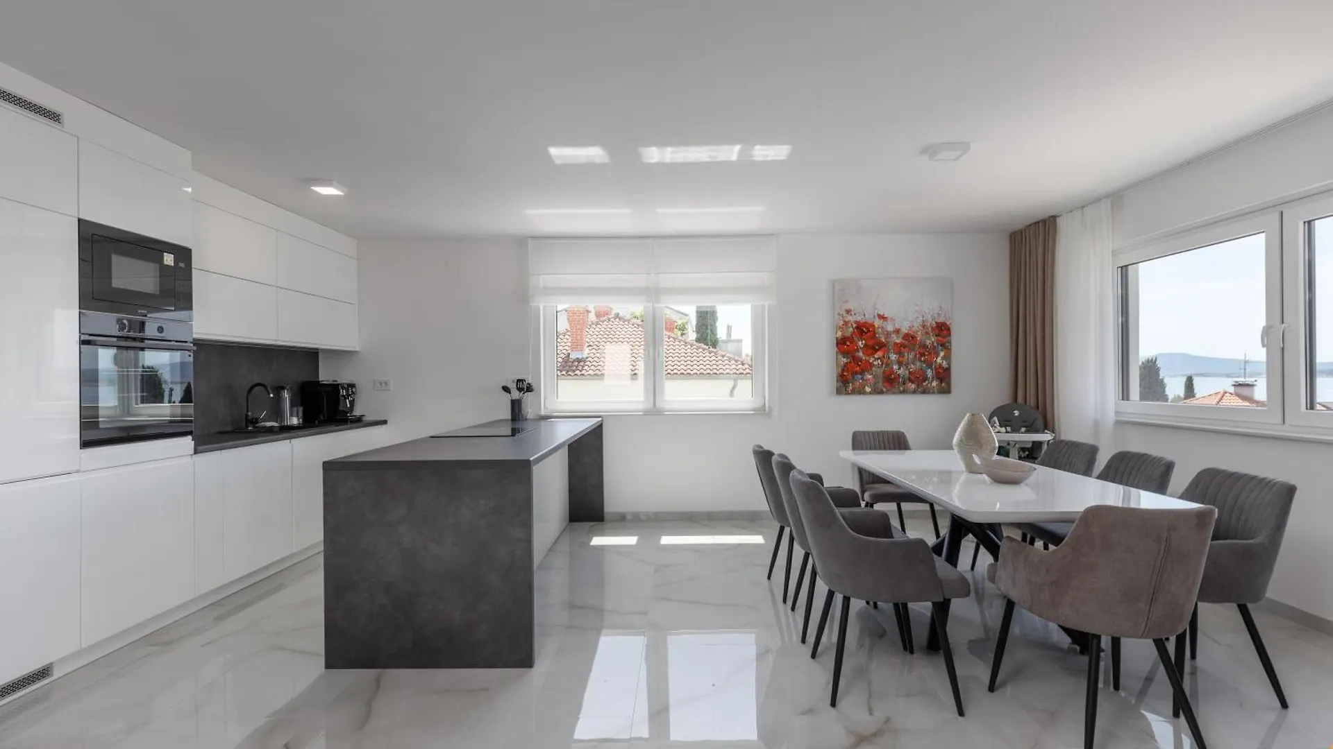Pool Apartments With Sea View - Happy Rentals Crikvenica